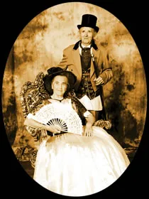 Dobová fotografie v kostýmu